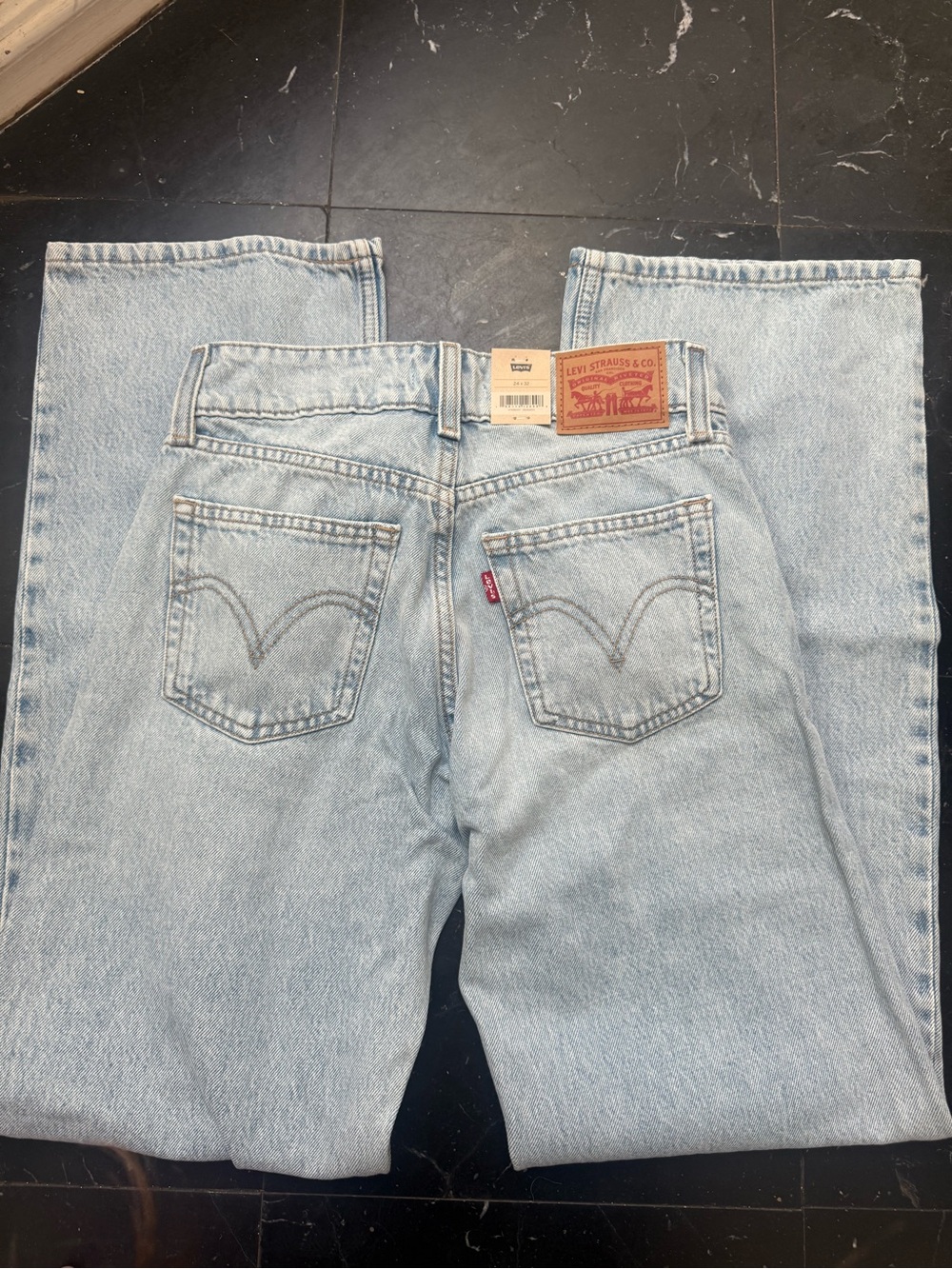 Levi's Light Blue Flare Jeans - Picture 3 of 9